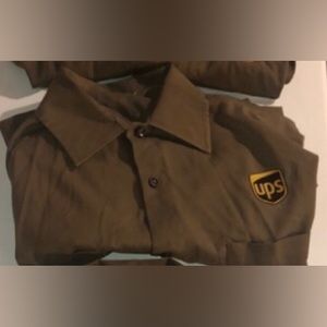 United Parcel Service Long Sleeve Shirts size Large